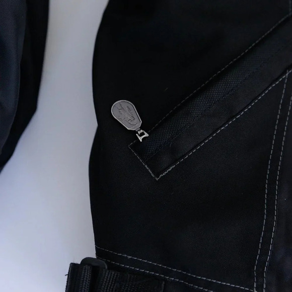 Vintage Choko Designs Black & Red with Thermolite Performance "Fireball"  Jacket - Picture 9 of 13